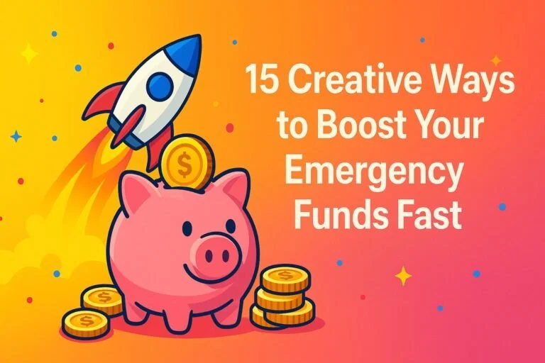 15 Creative Ways to Boost Your Emergency Funds Fast 5