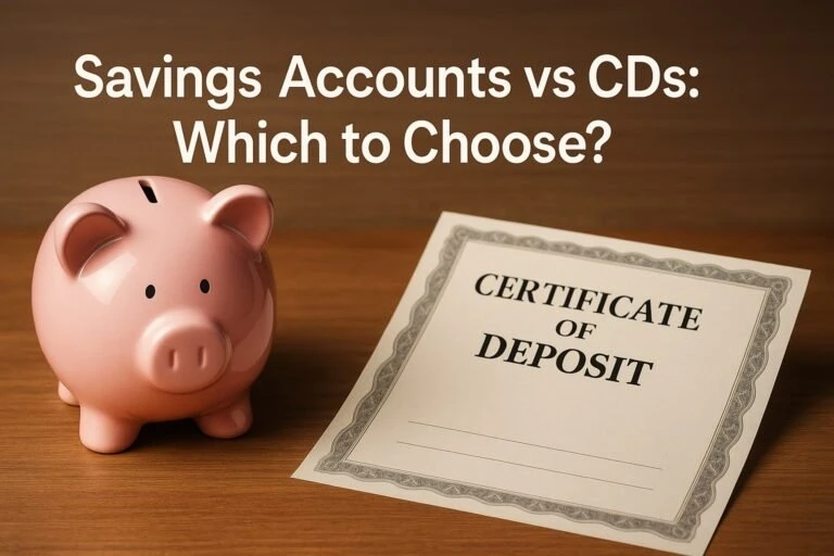 Savings accounts and CDs (certificates of deposit): Which should I choose? 4