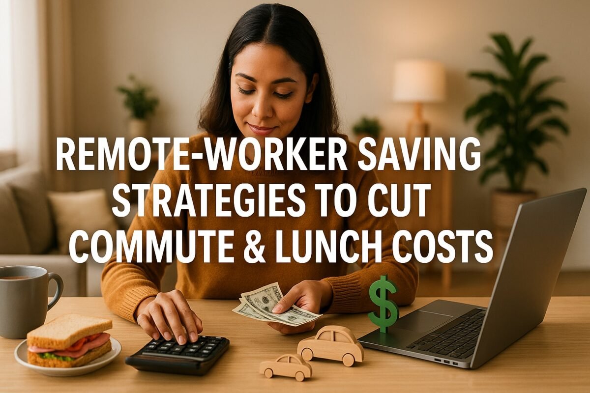 Remote-Worker Saving Strategies to Cut Commute & Lunch Costs 1