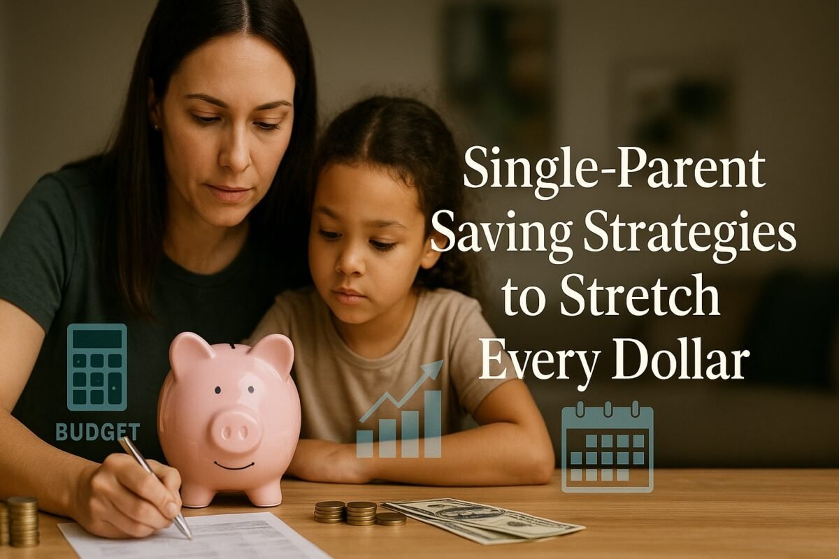 Single-Parent Saving Strategies to Stretch Every Dollar 1