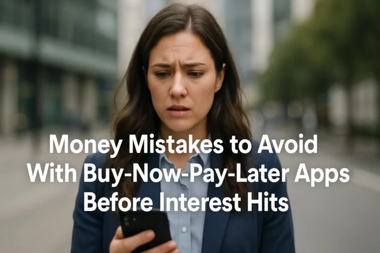 Money Mistakes to Avoid With Buy‑Now‑Pay‑Later Apps Before Interest Hits 5
