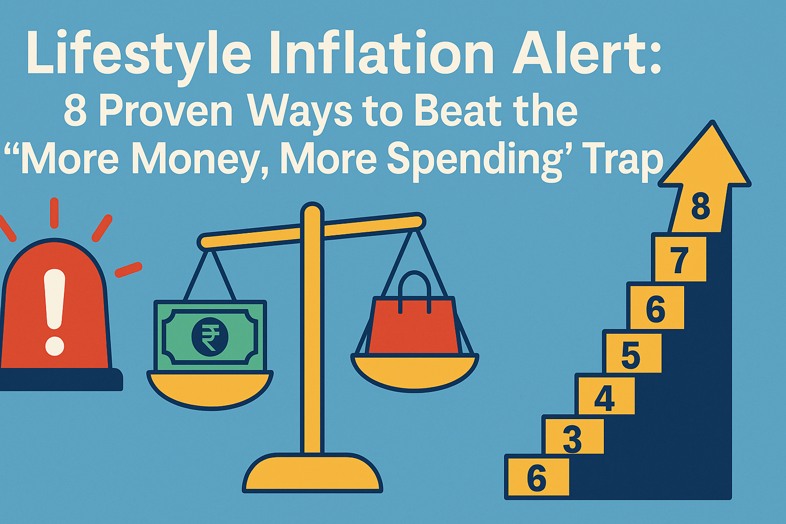 Lifestyle Inflation : 8 Proven Tactics to Stop Lifestyle Creep and Supercharge Your Wealth