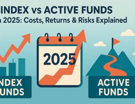 Index vs Active Funds in 2025: Costs, Returns & Risks Explained