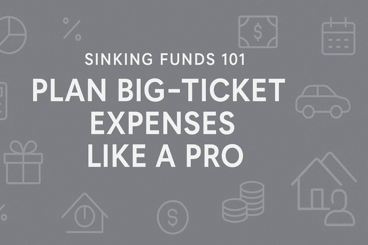 Sinking Funds 101 — Plan Big-Ticket Expenses Like a Pro 1