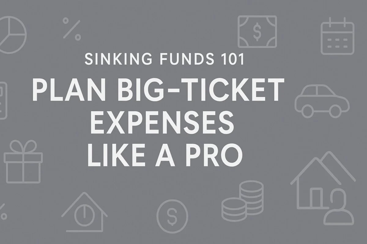 Sinking Funds 101 — Plan Big-Ticket Expenses Like a Pro 1