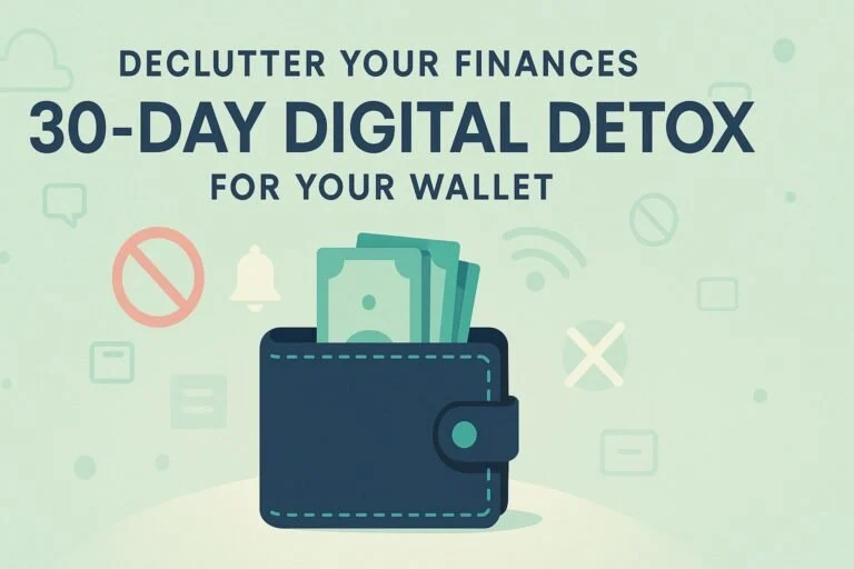 Declutter Your Finances: The 30-Day Digital Detox for Your Wallet 2