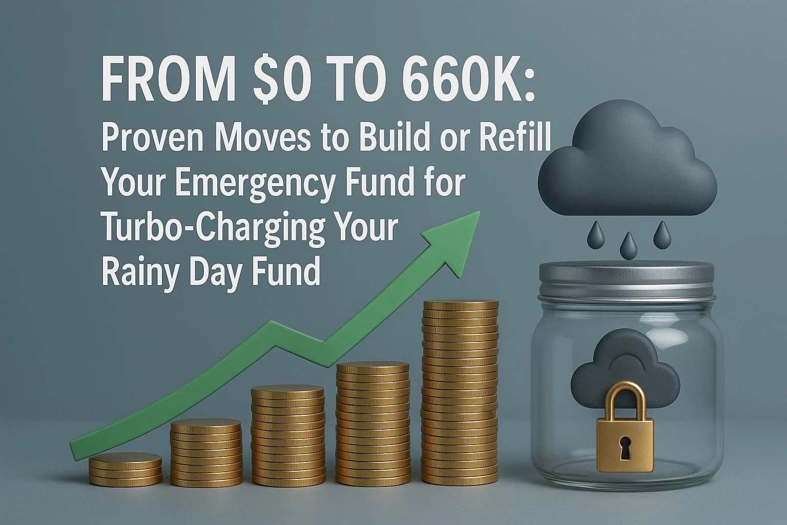 From $0 to $60K: Proven Moves to Build or Refill Your Emergency Fund for Turbo-Charging Your Rainy Day Fund 1