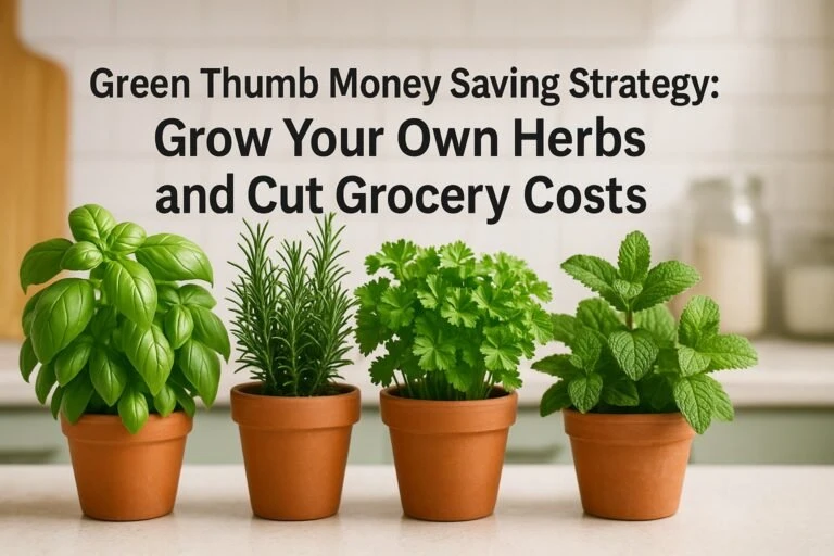 Green Thumb Money Saving Strategy: Grow Your Own Herbs and Cut Grocery Costs 2