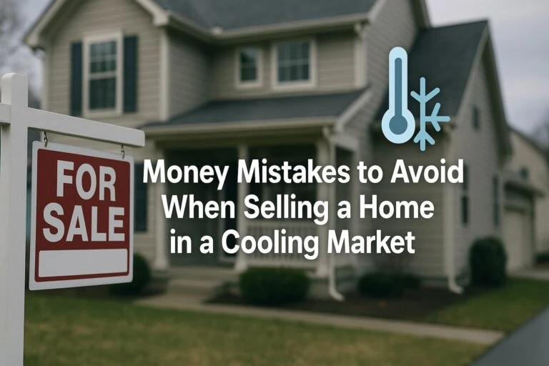 How to Maximize Profit: Money Mistakes to Avoid When Selling a Home in a Cooling Market 6