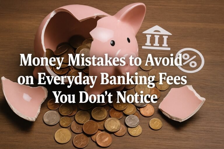 Money Mistakes to Avoid on Everyday Banking Fees You Don’t Notice 1