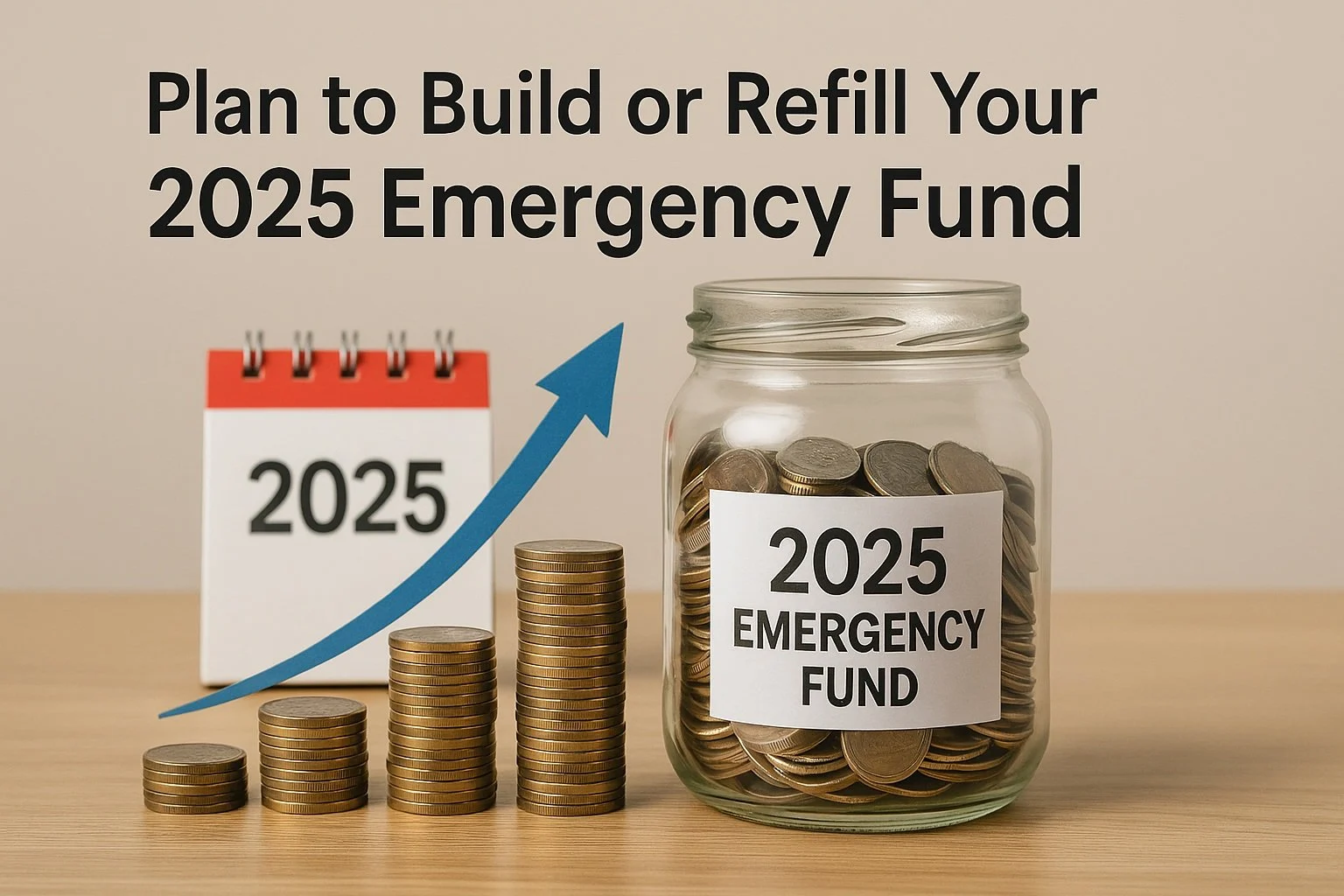 Build emergency fund 60k step-by-step plan