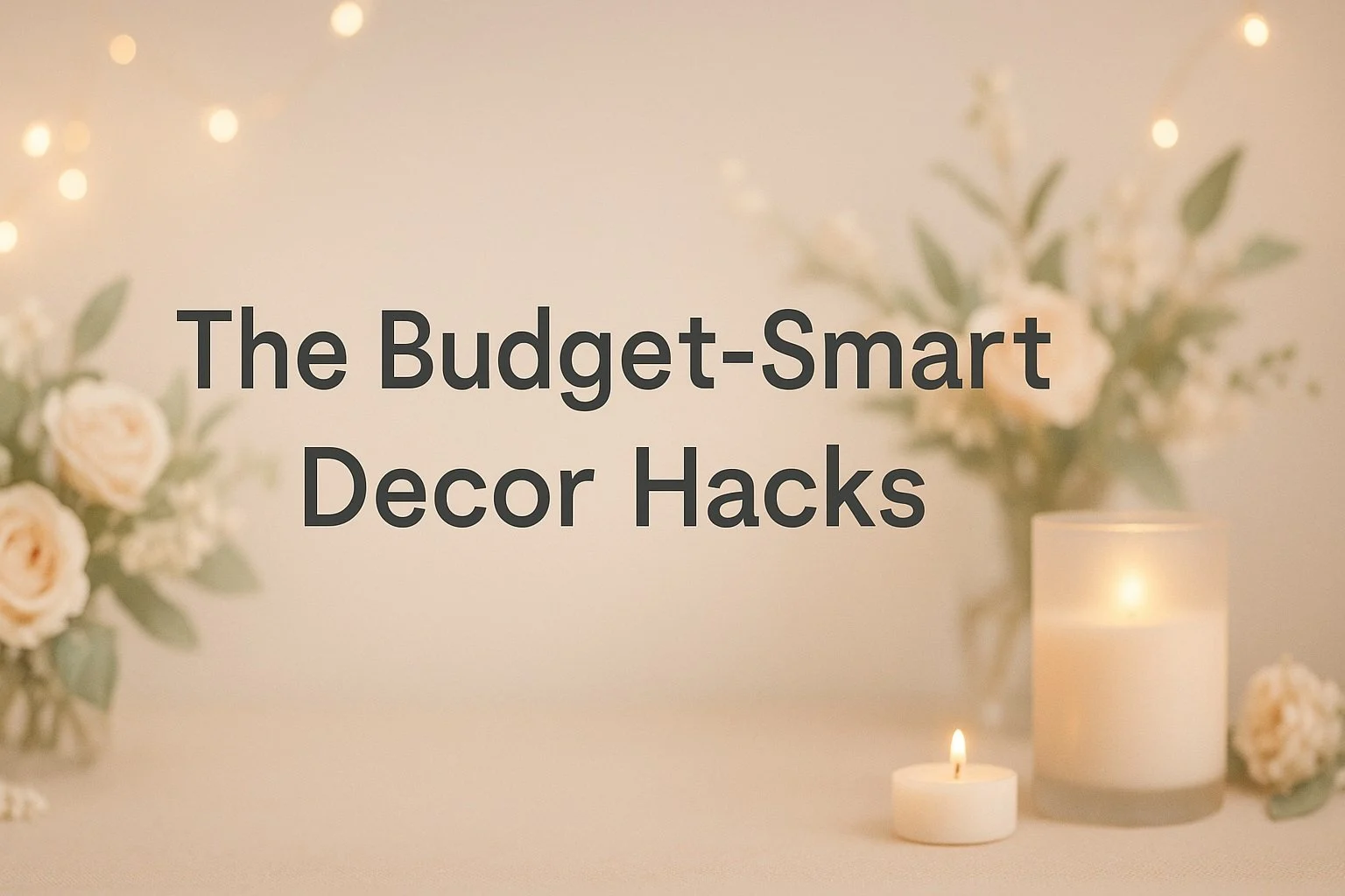 Money Saving Strategy for Event Planners: Budget Smart Decor Hacks - inline image 1