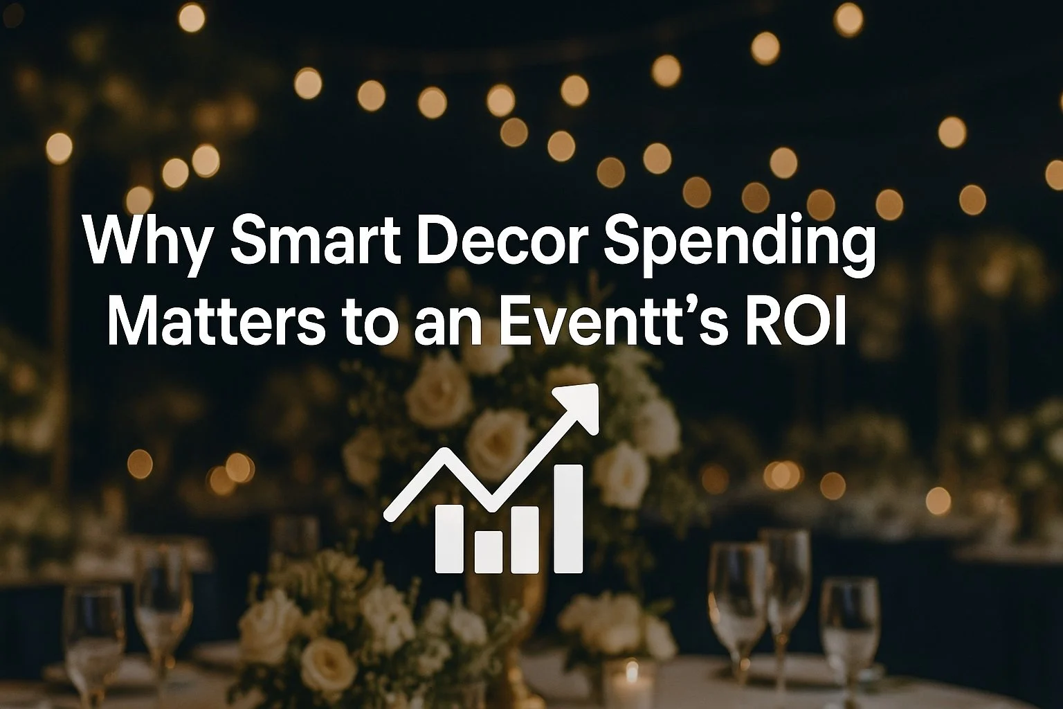Event planner savings from budget-smart decor hacks