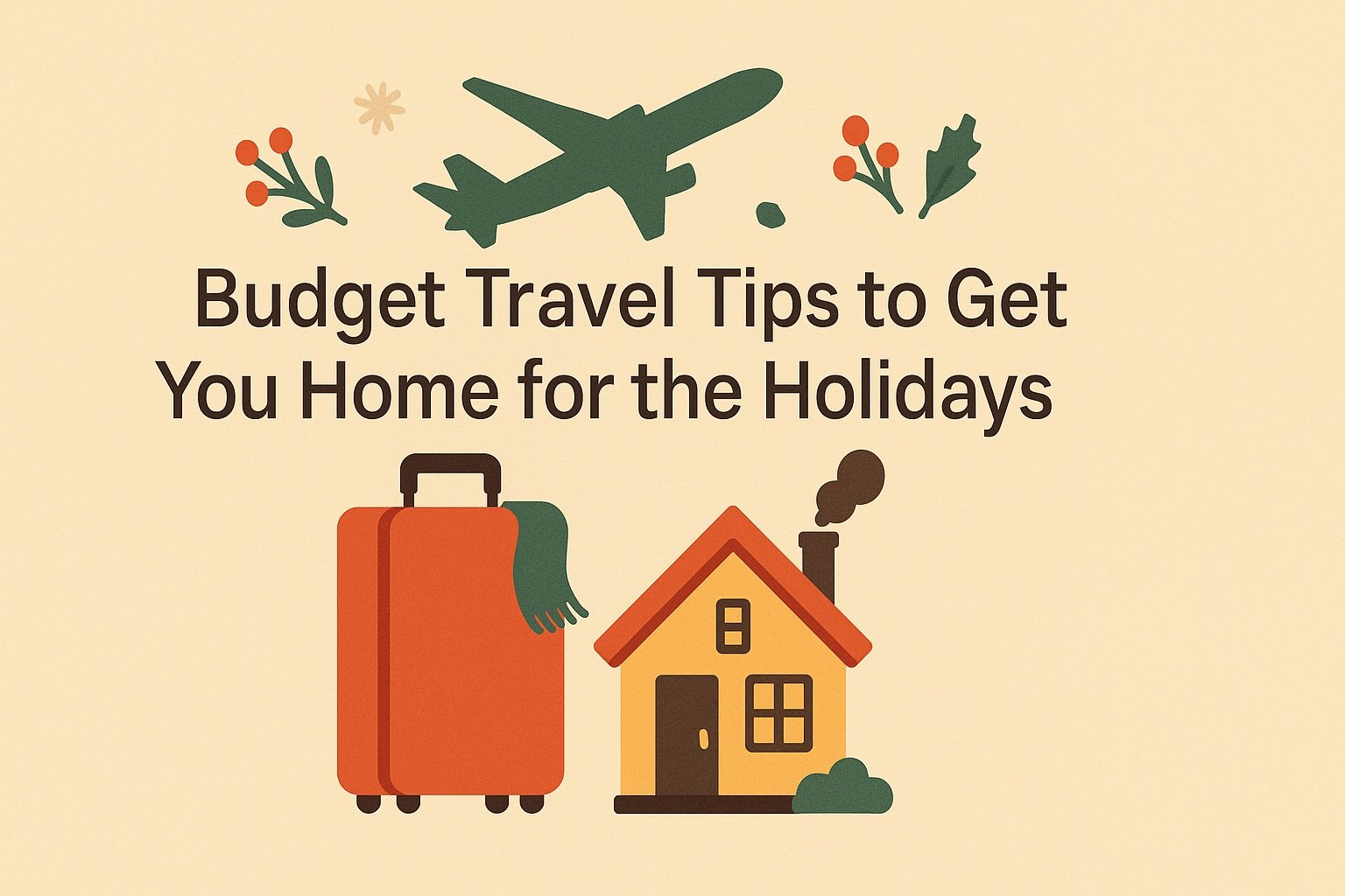  Budget Travel Tips to Get You Home for the Holidays