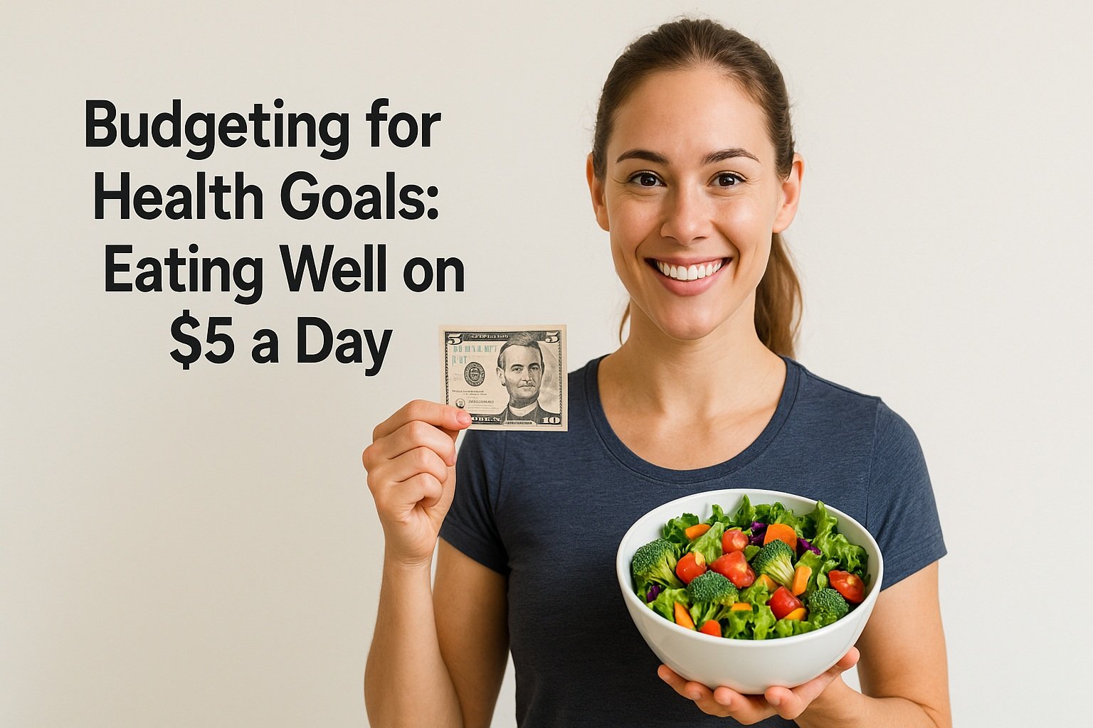 Budgeting for Health Goals: Eating Well on $5 a Day