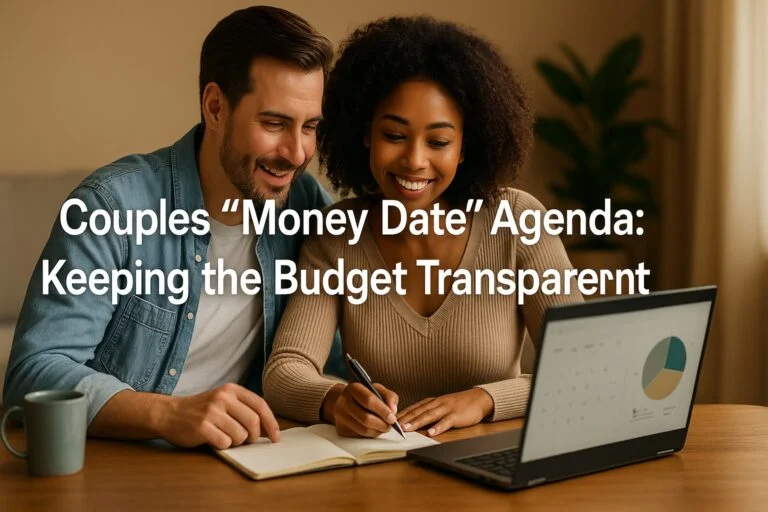 Couples “Money Date” Agenda: Keeping the Budget Transparent 6