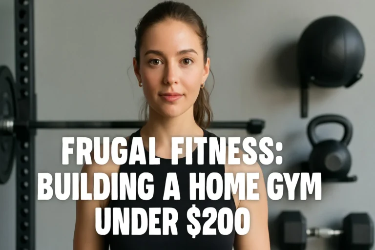Frugal Fitness: Building a Home Gym Under $200 2