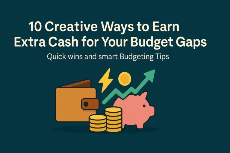 10 Creative Ways to Earn Extra Cash for Your Budget Gaps: Quick wins and smart Budgeting Tips 3