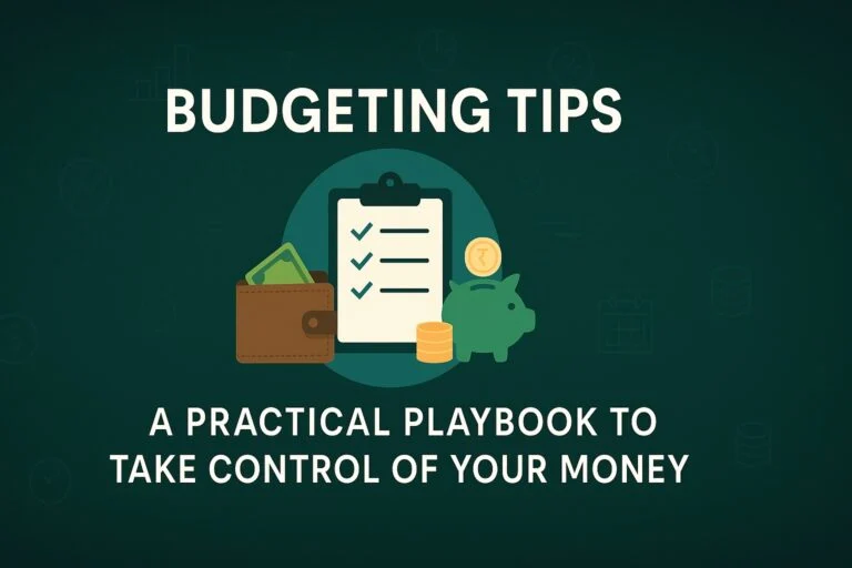 Budgeting Tips: A Practical Playbook to Take Control of Your Money 1