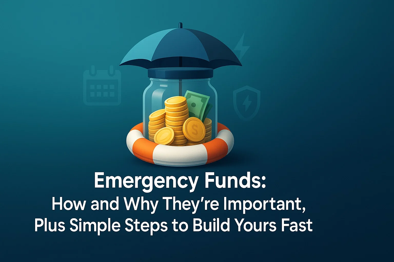 Emergency Funds: How and Why They’re Important, Plus Simple Steps to Build Yours Fast 1
