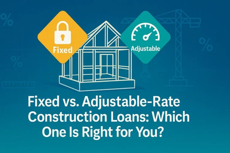 Fixed vs. Adjustable-Rate Construction Loans: Which One Is Right for You? 2