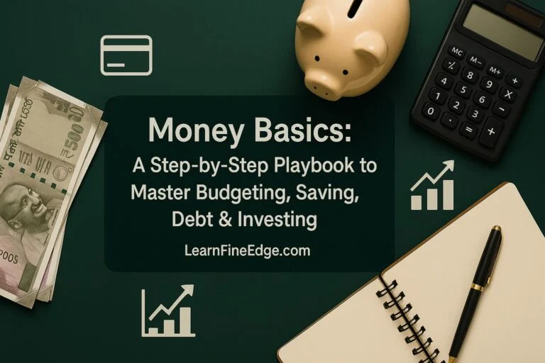 Money Basics: A Step-by-Step Playbook to Master Budgeting, Saving, Debt & Investing 8