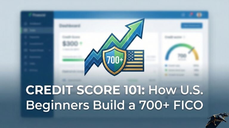 Credit Score 101 How U.S. Beginners Build a 700+ FICO