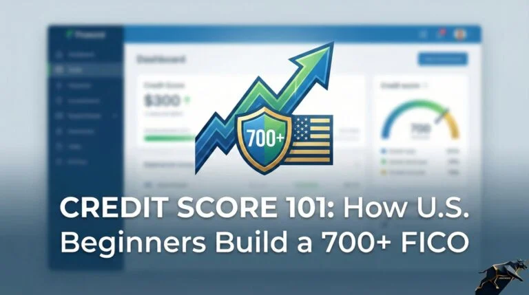 Credit Score 101 How U.S. Beginners Build a 700+ FICO