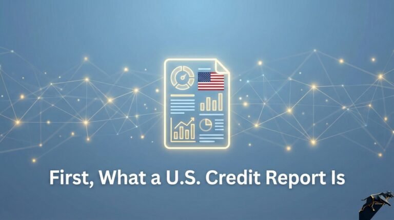 First, What a U.S. Credit Report Is