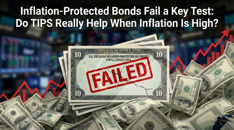 Inflation-Protected Bonds Fail a Key Test: Do TIPS Really Help When Inflation Is High? 1