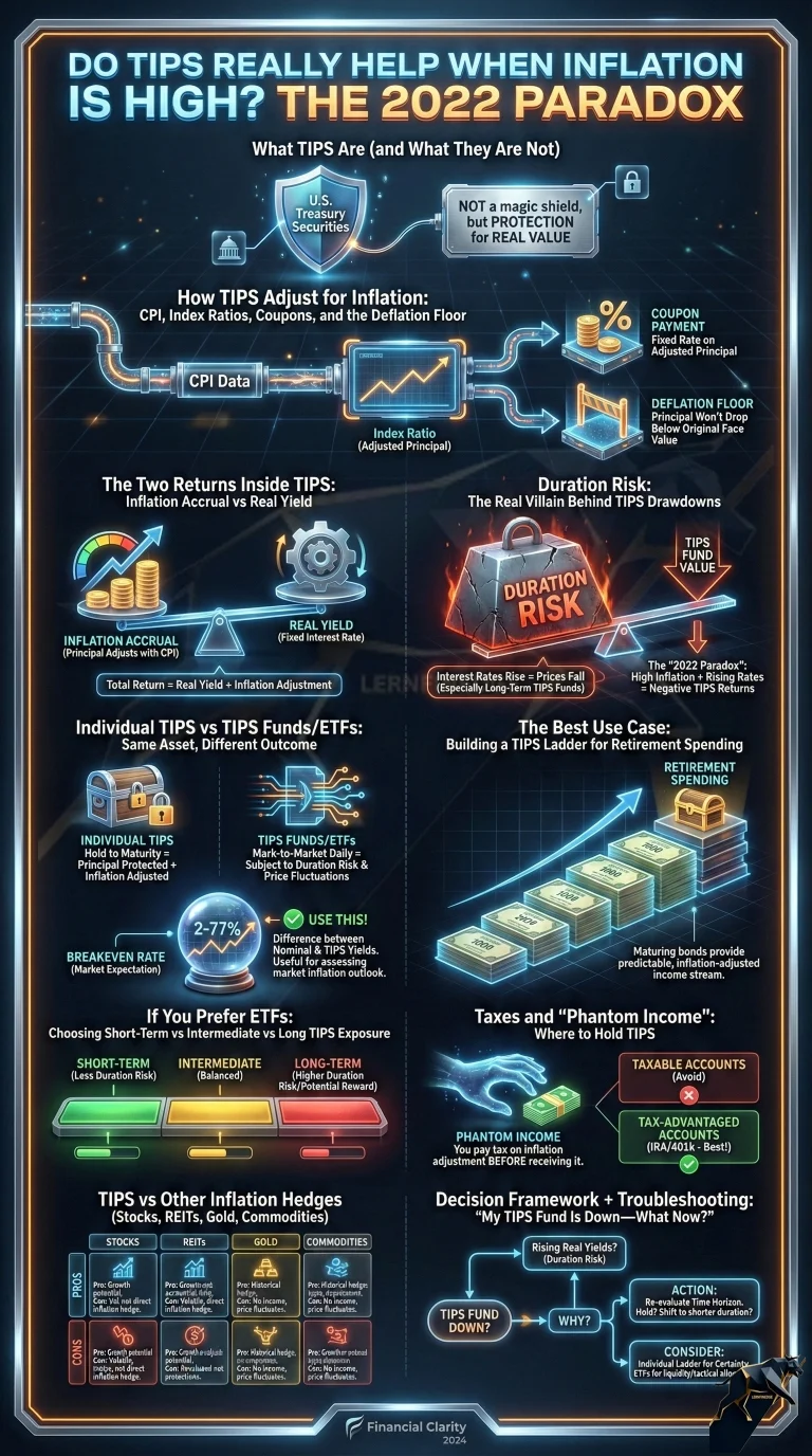TIPS bonds inflation protection explained