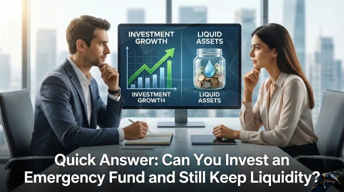 Invest emergency fund liquidity 3-tier system