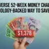 The Reverse 52-Week Money Challenge: A Psychology-Backed Way to Save $1,378 2