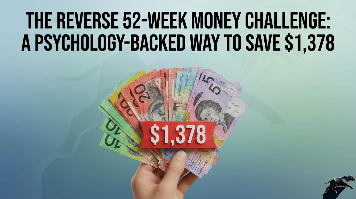 The Reverse 52-Week Money Challenge: A Psychology-Backed Way to Save $1,378 1