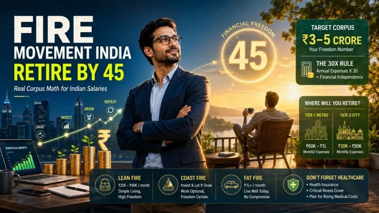 FIRE Movement India: Retire by 45 3