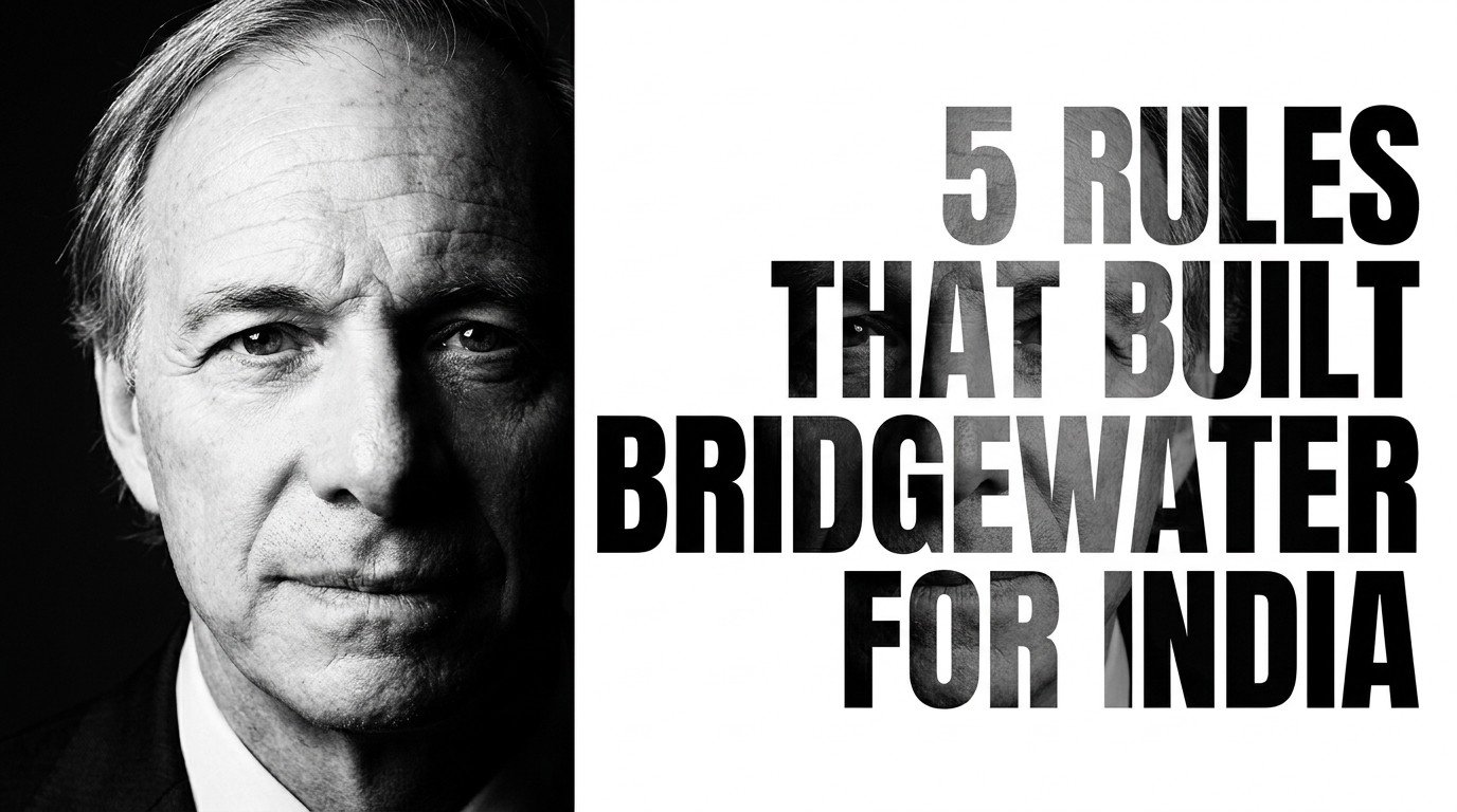 Ray Dalio Principles: 5 Rules That Built Bridgewater for India 1