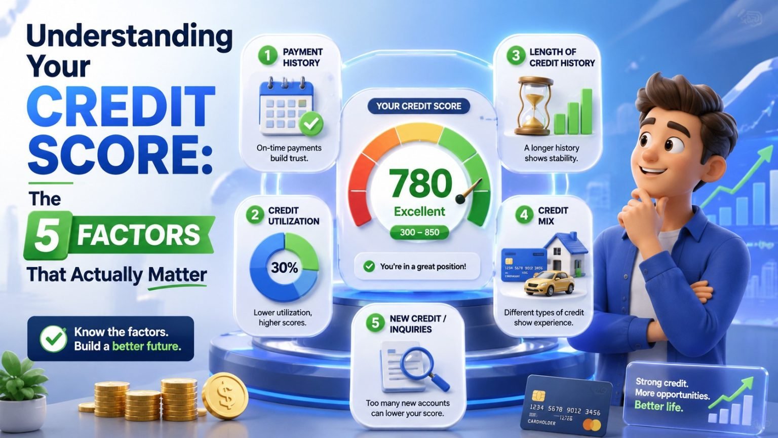 Understanding Your Credit Score: The 5 Factors That Actually Matter 1