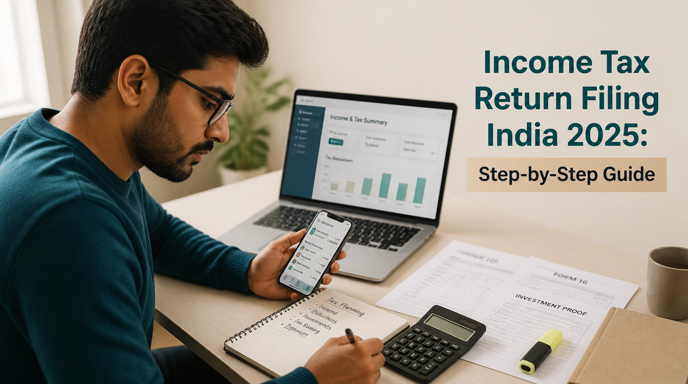 Income Tax Return Filing India 2025: Step-by-Step Guide - hero image
