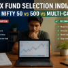 Index Fund Selection India 2026: Nifty 50 vs 500 vs Multi-Cap - hero image