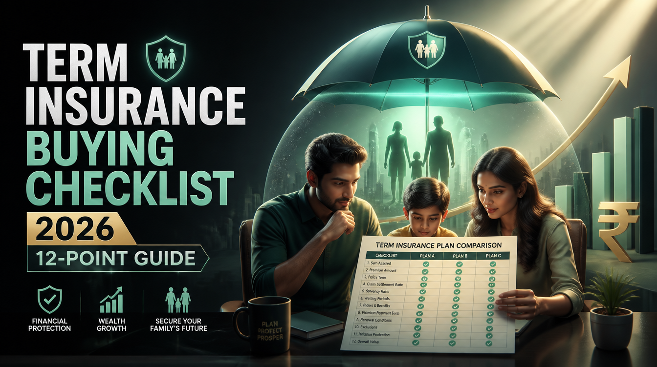 Term Insurance Buying Checklist 2026: 12-Point Guide - inline-2 illustration (term insurance buying checklist 2026 12 point)