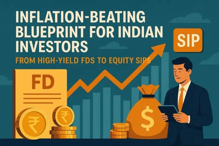 Inflation-Beating Blueprint for Indian Investors: From High-Yield FDs to Equity SIPs