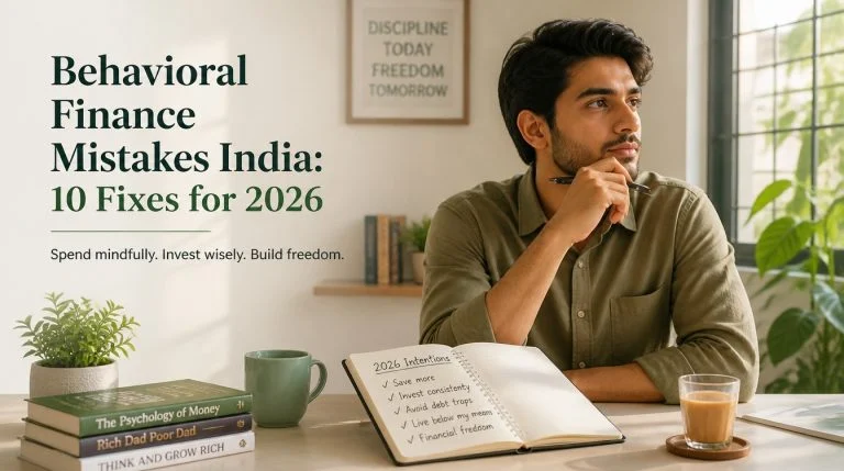 Behavioral Finance Mistakes India: 10 Fixes for 2026 - hero image