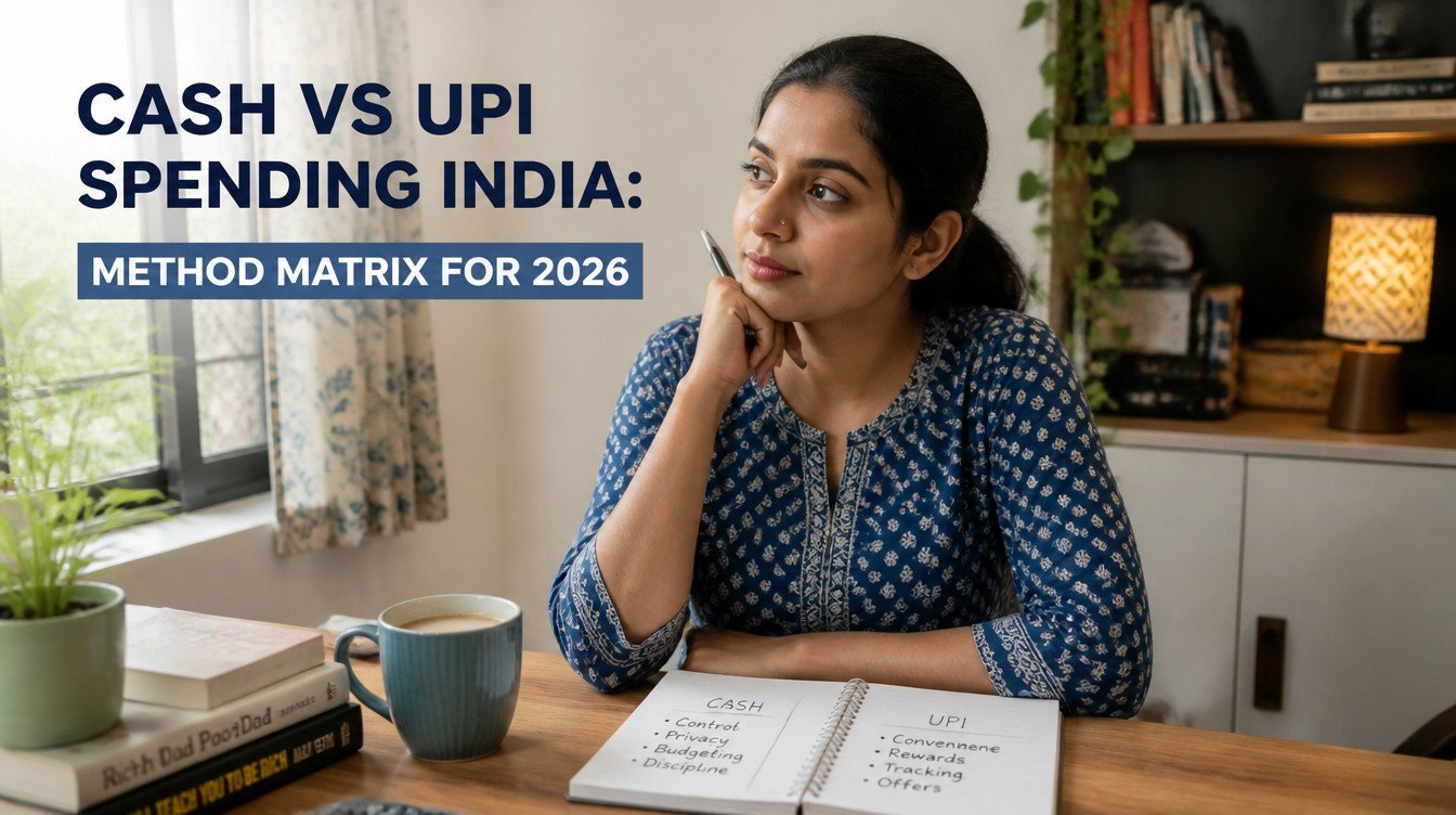 Cash vs UPI Spending India: Method Matrix for 2026 - hero image