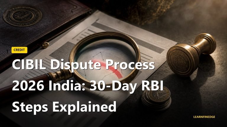 CIBIL Dispute Process 2026 India: 30-Day RBI Steps Explained