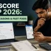 CIBIL Score Drop 2026: 7 Hidden Reasons - hero image