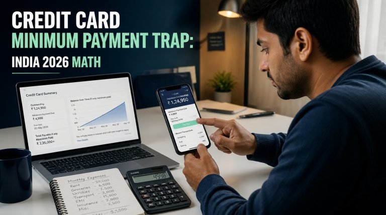 Credit Card Minimum Payment Trap: India 2026 Math - hero image