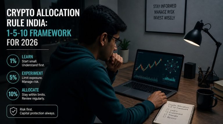 Crypto Allocation Rule India: 1-5-10 Framework for 2026 - hero image