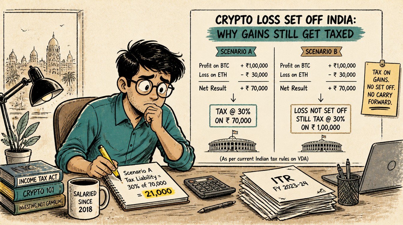 Crypto Loss Set Off India: Why Gains Still Get Taxed - inline-2 illustration (crypto loss set off india section 115bbh)