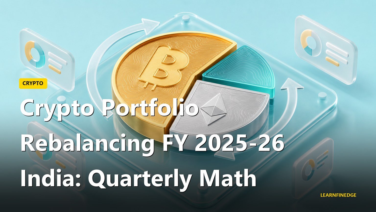 Crypto Portfolio Rebalancing FY 2025-26 India: Quarterly Math