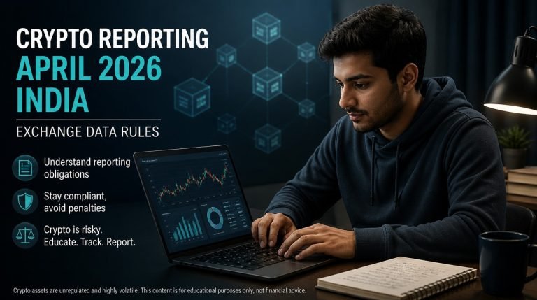 Crypto Reporting April 2026 India: Exchange Data Rules - hero image